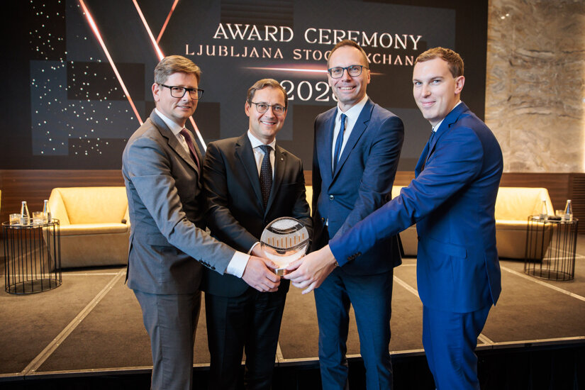 Krka opäť získala ocenenie za najlepšie vzťahy s investormi