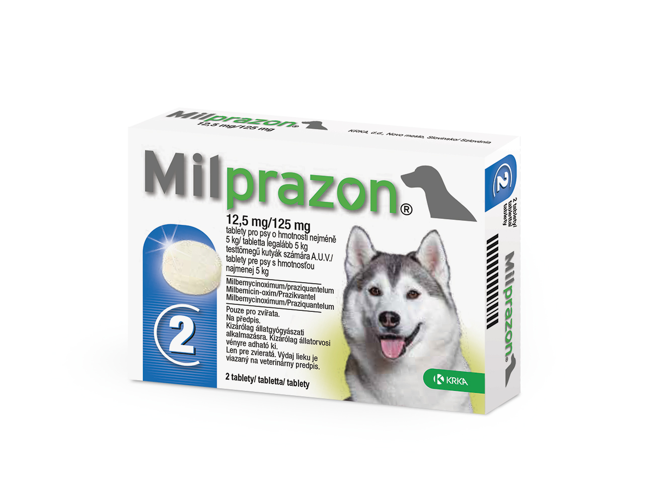 Milprazon 12 5 Mg 125 Mg Tablety Pre Psy S Hmotnos ou Najmenej 5 Kg Krka Milprazon 12 5 Mg 125 Mg Tablety Pre Psy S Hmotnos ou Najmenej 5 Kg Krka