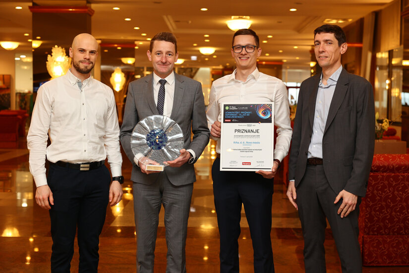 Krka ocenená za energeticky efektívny projekt 2025